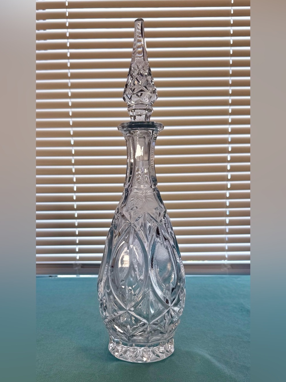 VTG ~ Princess House Crystal Decanter w/Stopper ~ circa 1970’s West Germany #776 - Picture 4 of 8